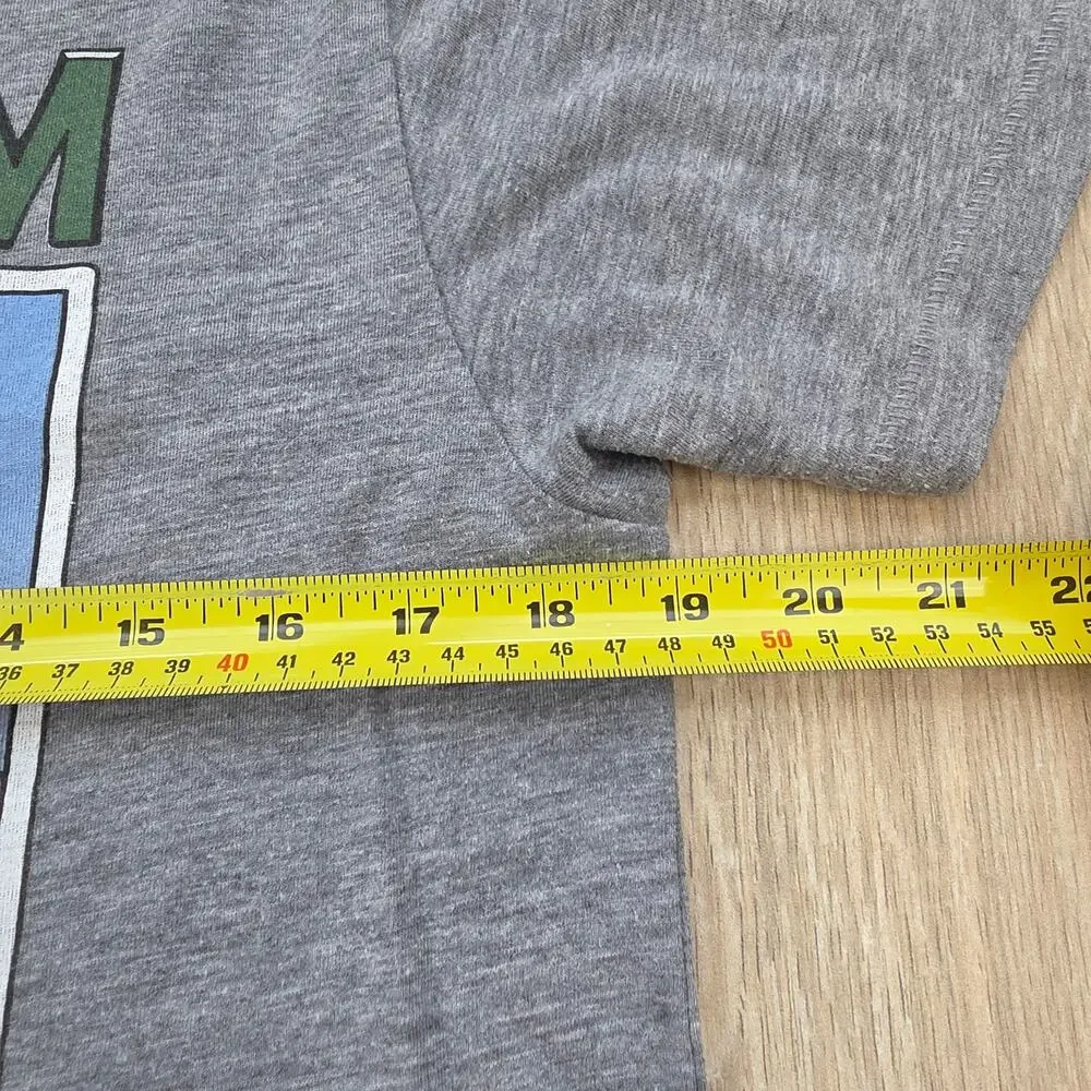 Homage New Heights Kelce Jam T Shirt Men's Medium Jason Travis Kelce Gray Tee